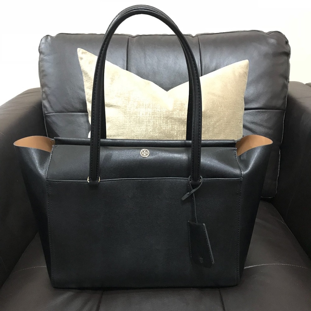 Tory Burch Parker Large Tote - Black
